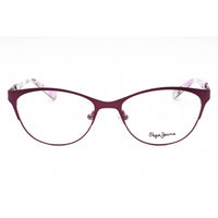 Pepe Jeans Women's Eyeglasses - Violet Metal Cat Eye Full Rim Frame | PJ1225 C3 ,
