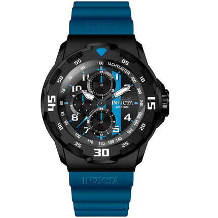 Invicta Men's Watch - Coalition Forces Chronograph Blue and Black Dial Strap | 46404 ,