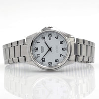 Casio Stainless steel Case Silver Band Watch | MTP-1183-7B ,