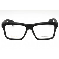Gucci Men's Eyeglasses - Black Rectangular Full Rim Frame Clear Lens | GG1573O 001 ,