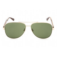 Gucci Men's Sunglasses - Gold Metal Full Rim Frame Green Lens | GG0528S 009 ,