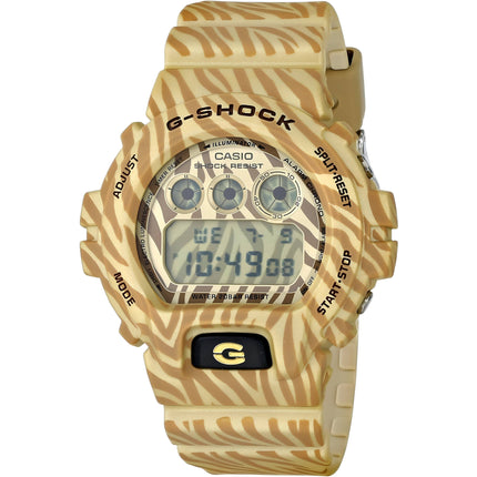 Casio Men's Watch - G-Shock Brown Digital Dial Resin Strap Chronograph | DW6900ZB-9 ,