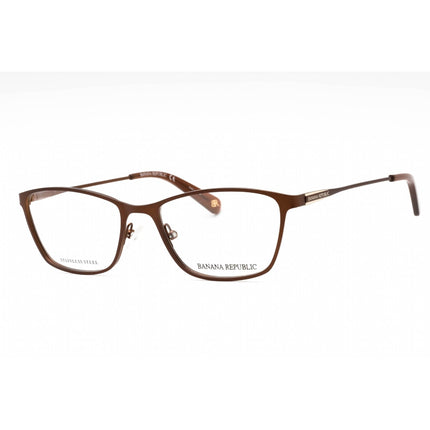 Banana Republic Women's Eyeglasses - Matte Brown Metal Cat Eye Frame | BR 201 0YZ4 00 ,