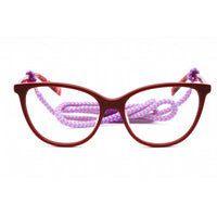 M Missoni Women's Eyeglasses - Burgundy Cat Eye Full Rim Frame | MMI 0067 0LHF 00 ,
