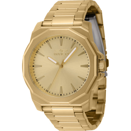 Invicta Men's Watch - Speedway Quartz Gold Tone Dial Stainless Steel Bracelet | 46840 ,