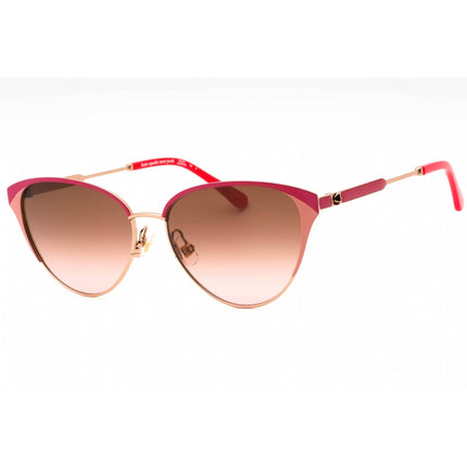 Kate Spade Women's Sunglasses - Rose Gold Plastic Cat Eye Frame | ALIANNA/G/S 0000 M2 ,