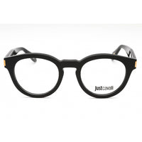 Just Cavalli Women's Eyeglasses - Black Plastic Round Full Rim Frame | VJC016 0700 ,