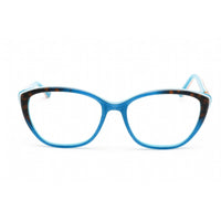 Coco Song Unisex Eyeglasses - Blue/Black Multicolor Cat Eye Frame | CV217 02-09 ,