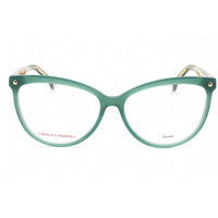 Carolina Herrera Women's Eyeglasses - Green Plastic Cat Eye Frame | HER 0085 01ED ,