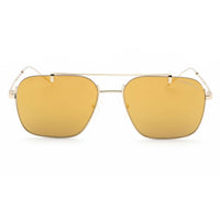Emporio Armani Men's Sunglasses - Shiny Pale Gold Metal Pilot Frame | 0EA2150 301378 ,