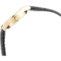 Casio Women's Watch - Silver Tone Dial Yellow Gold Case Black Strap | LTP1094Q-7B2 ,