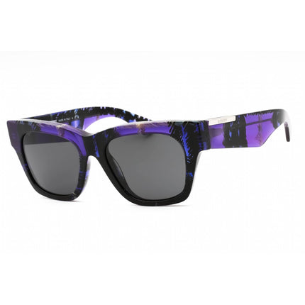 Burberry Women's Sunglasses - Check Violet Plastic Square Frame | 0BE4424 411387 ,