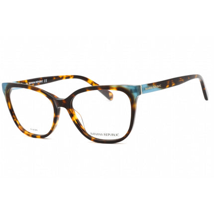 Banana Republic Women's Eyeglasses - Dark Havana Plastic Cat Eye Frame | KIMIA 0086 00 ,