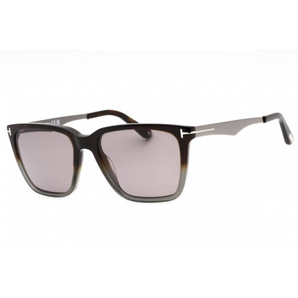 Tom Ford Men's Sunglasses - Havana/Other Acetate Square Full Rim Frame | FT0862 56C ,