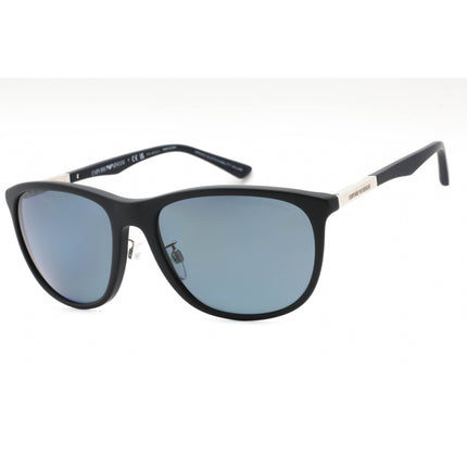 Emporio Armani Men's Sunglasses - Matte Blue Plastic Oval Frame | 0EA4201F 50882V ,
