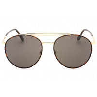 Tom Ford Men's Sunglasses - Shiny Deep Gold Metal Oval Frame Smoke Lens | FT0694 30A ,