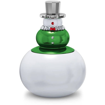 Swarovski Candy Bowl - Holiday Cheers Crystal and Lacquered Metal Snowman | 5610000 ,
