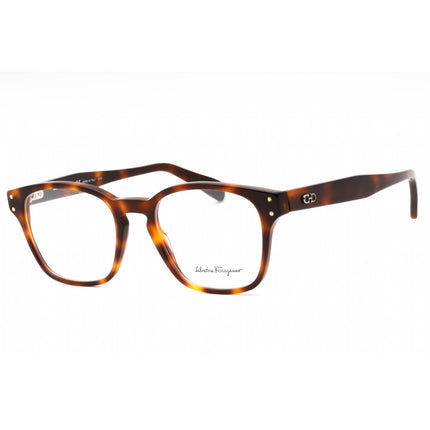 Salvatore Ferragamo Men's Eyeglasses - Tortoise Square Full Rim Frame | SF2925 214 ,