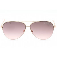 Guess Factory Women's Sunglasses - Shiny Rose Gold Metal Frame | GF6126 28T ,