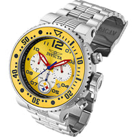 Invicta Men's Watch - NFL Pittsburgh Steelers Chrono Yellow and White Dial | 30281 ,