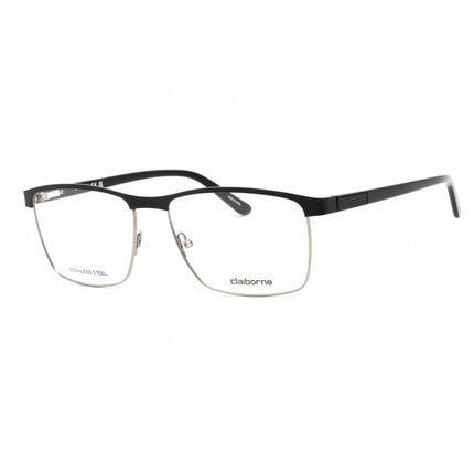 Liz Claiborne Men's Eyeglasses - Black Ruthenium Rectangular Frame | CB 253 0TI7 00 ,