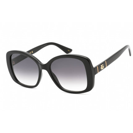 Gucci Women's Sunglasses - Black Injected Propionate Cat Eye Shape Frame | GG0762S 001 ,