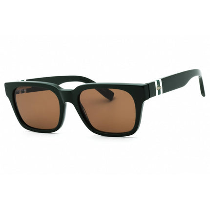 Lacoste Men's Sunglasses - Dark Green Acetate Square Shape Full Rim Frame | L6007S 318 ,