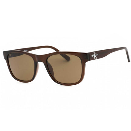 Calvin Klein Jeans Men's Sunglasses - Crystal Brown Plastic Frame | CKJ20632S 210 ,
