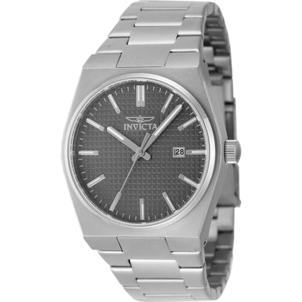 Invicta Men's Watch - Speedway Quartz Charcoal Dial Stainless Steel Bracelet | 48391 ,