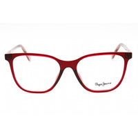 Pepe Jeans Women's Eyeglasses - Red Plastic Cat Eye Full Rim Frame | PJ3448 C4 ,