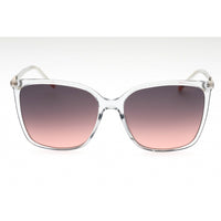 Hugo Women's Sunglasses - Grey Acetate/Metal Cat Eye Frame | HG 1275/S 0KB7 FF ,