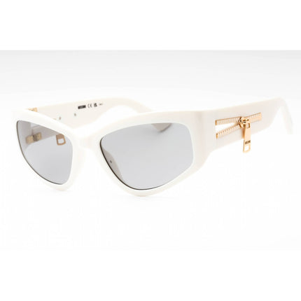 Moschino Women's Sunglasses - Ivory Plastic Cat Eye Full Rim Frame | MOS158/S 0SZJ IR ,