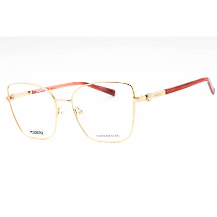 Missoni Women's Eyeglasses - Rose Gold Metal Butterfly Full Rim | MIS 0181 0000 00 ,