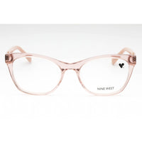 Nine West Women's Eyeglasses - Crystal Blush Plastic Cat Eye Full Rim | NW5204 277 ,