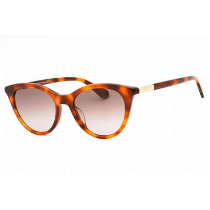 Kate Spade Women's Sunglasses - Brown Cat Eye Plastic Frame | JANALYNN/S 009Q HA ,