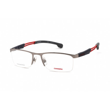 Carrera Unisex Eyeglasses - Matte Ruthenium Rectangular Frame | CARRERA 4408 0R81 00 ,