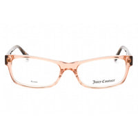Juicy Couture Women's Eyeglasses - Crystal Nude Rectangular Frame | JU 236 022C 00 ,