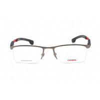 Carrera Unisex Eyeglasses - Matte Ruthenium Rectangular Frame | CARRERA 4408 0R81 00 ,