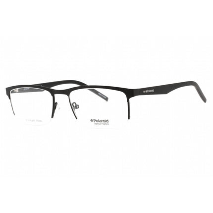 Polaroid Core Men's Eyeglasses - Matte Black Rectangular Frame | Pld D 324 0003 00 ,