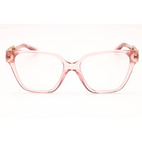 Versace Women's Eyeglasses - Transparent Pink Plastic Full Rim Frame | 0VE3358B 5472 ,