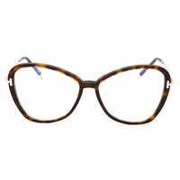 Tom Ford Women's Eyeglasses - Dark Havana Butterfly Full Rim Frame | FT5769-B 052 ,