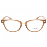 Versace Women's Eyeglasses - Opal Beige Plastic Cat Eye Full Rim Frame | 0VE3336U 5403 ,
