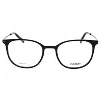 Flexon Men's Eyeglasses - Shiny Black Cat Eye Full Rim Frame | FLEXON EP8002 001 ,
