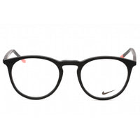 Nike Unisex Eyeglasses - Matte Black Plastic Oval Full Rim Frame | NIKE 7251 007 ,