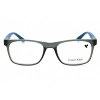 Calvin Klein Men's Eyeglasses - Matte Crystal Grey Square Full Rim Frame | CK20535 020 ,