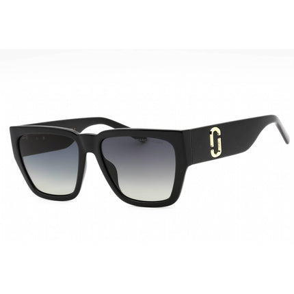 Marc Jacobs Women's Sunglasses - Black Grey Square Full Rim Frame | MARC 646/S 008A WJ ,