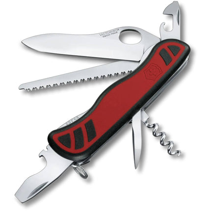 Victorinox Swiss Army Large Pocket Knife - Forester M Grip 10 Functions | 0.8361.MC ,