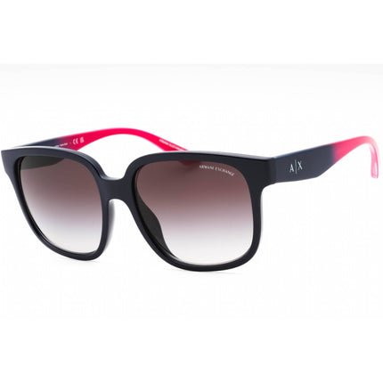 Armani Exchange Women's Sunglasses - Blue Square Full Rim Frame | 0AX4136SU 81928G ,