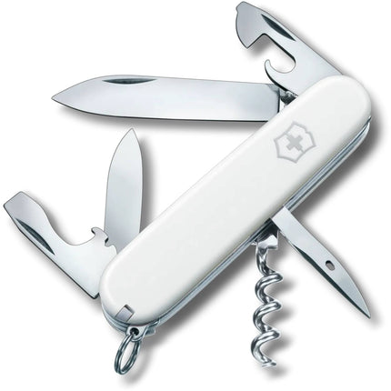 Victorinox Swiss Army Medium Pocket Knife - Spartan 12 Functions, White | 1.3603.7 ,