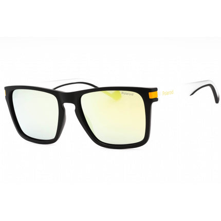 Polaroid Core Unisex Sunglasses - Matte Black Yellow Frame | PLD 2139/S 0PGC LM ,
